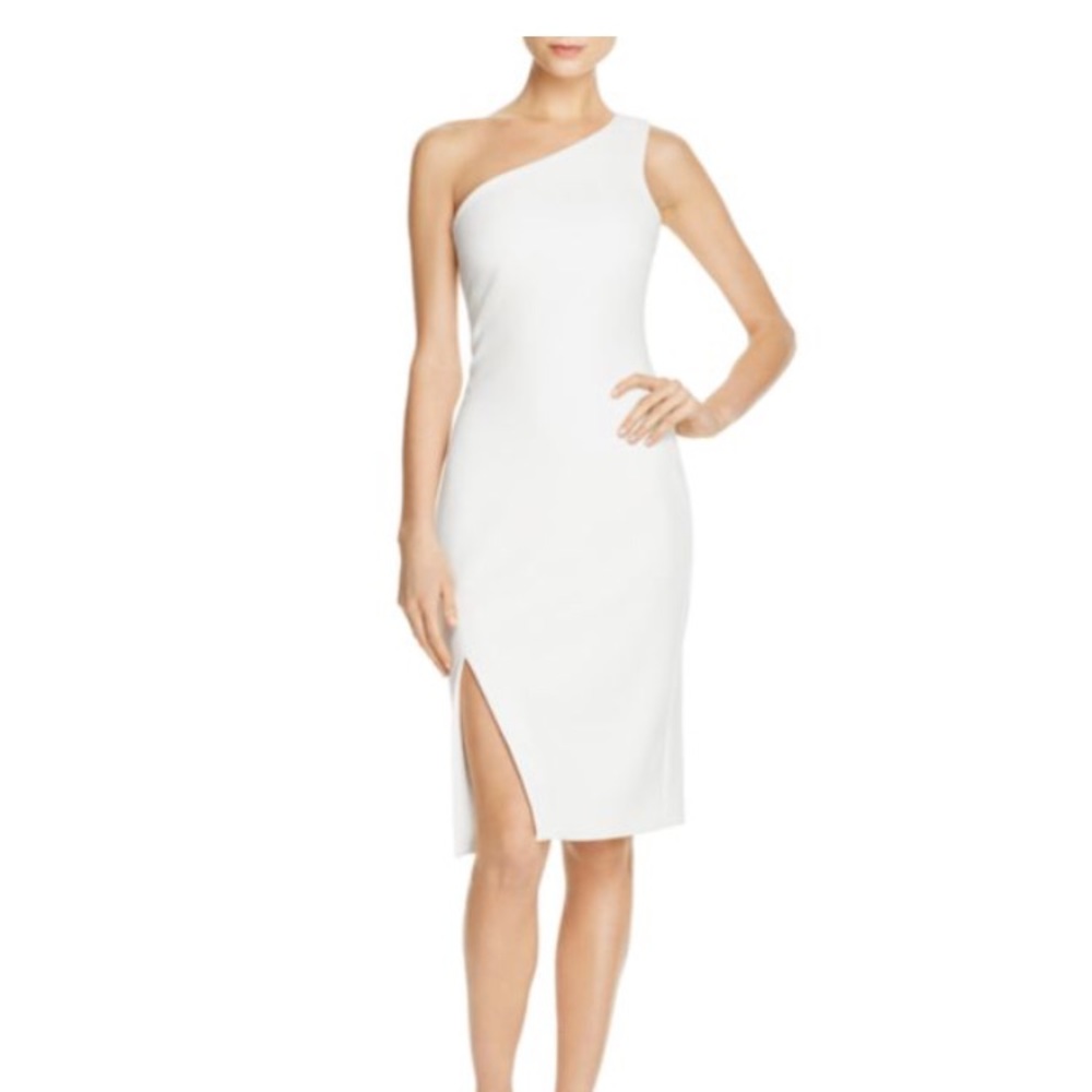 LIKELY one shoulder dress